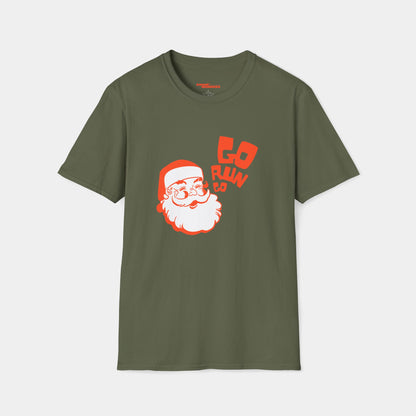 Santa Go Run Go Running - T-Shirt - Unisex